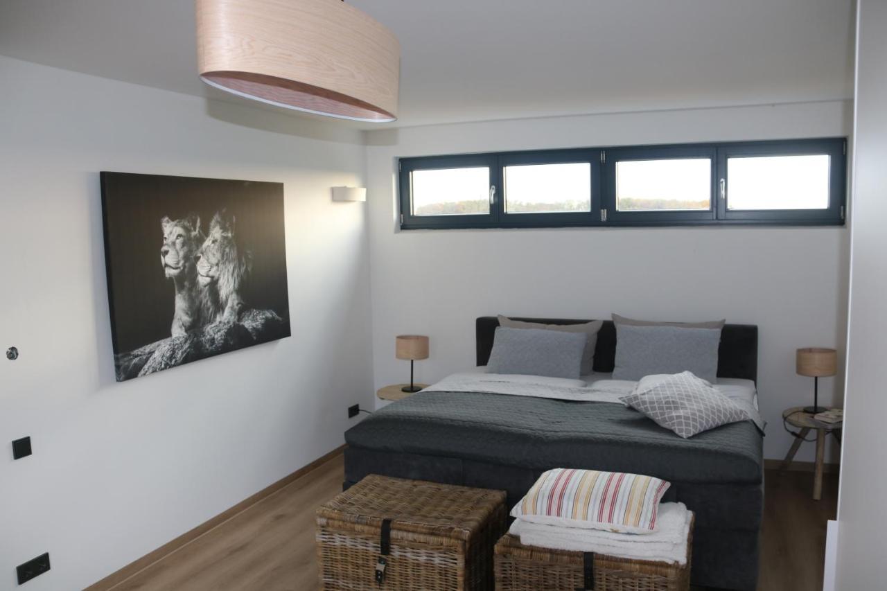 Moderne Barrierefreie Wohnung Auf Dem Land Bei Neuruppin Lichtenberg  外观 照片